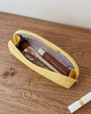 Jayne Woven Makeup Bag