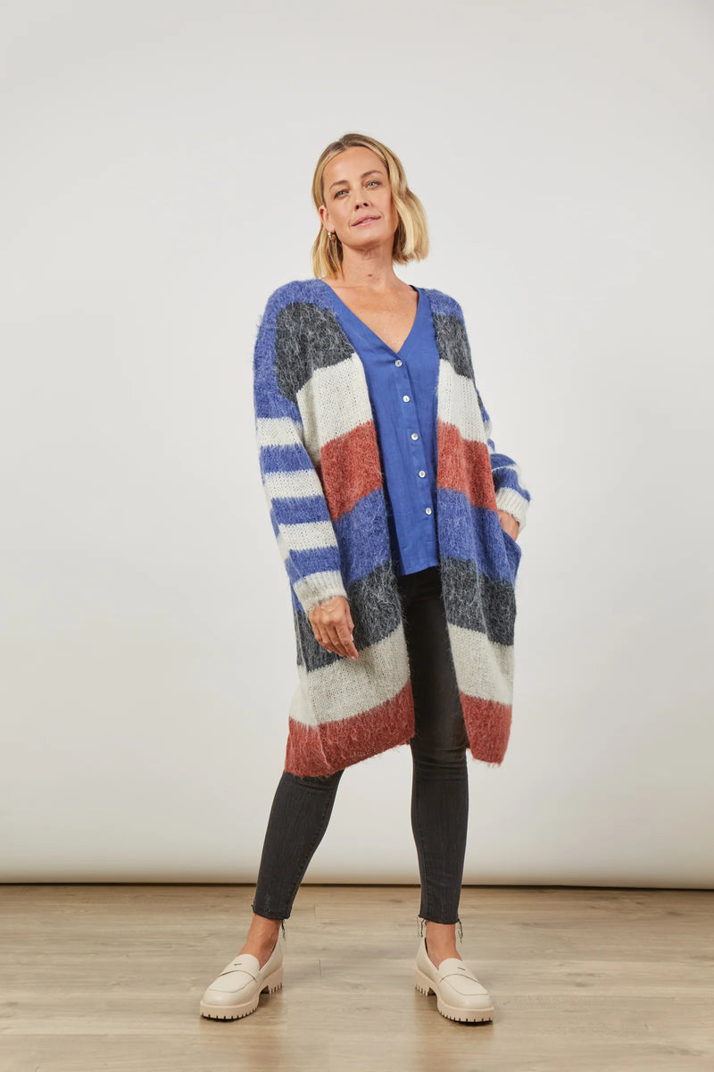 Serene Stripe Cardigan ONE SIZE