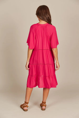 Esme Dress Raspberry