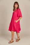 Esme Dress Raspberry