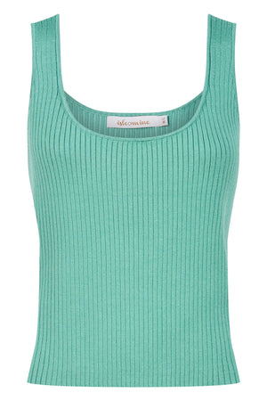 Adele Tank Seafoam