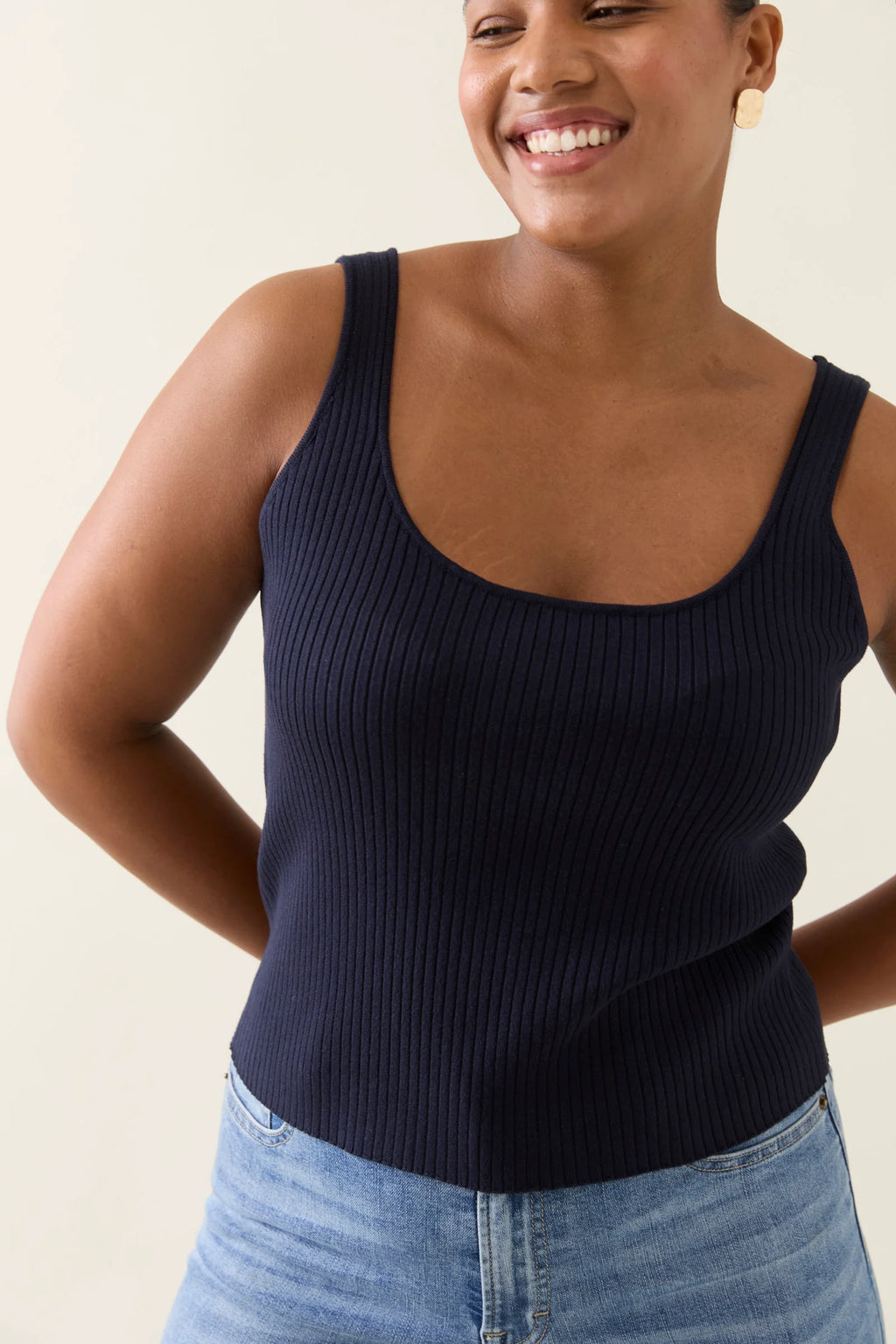 Adele Tank / Navy