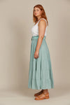 Amelie Maxi Skirt Seafoam