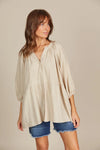 Amelie Button Top /ONE SIZE