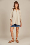 Amelie Button Top /ONE SIZE