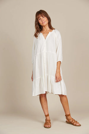 Amelie Button Dress /ONE SIZE