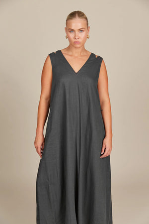 Amelie Tank Maxi Graphite