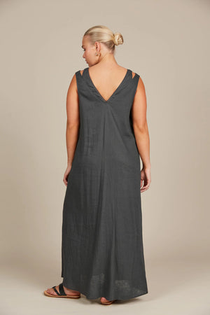 Amelie Tank Maxi Graphite