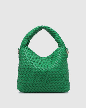 Gabby Mini Woven Shoulder Bag