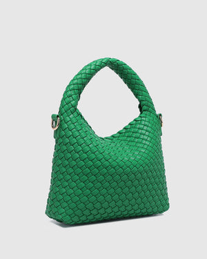 Gabby Mini Woven Shoulder Bag