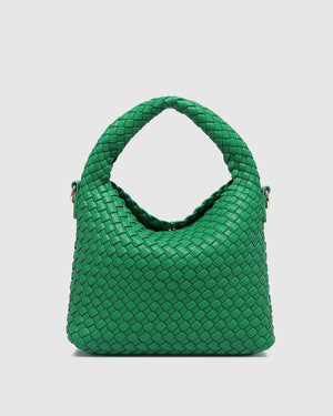 Gabby Mini Woven Shoulder Bag