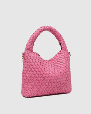 Gabby Mini Woven Shoulder Bag