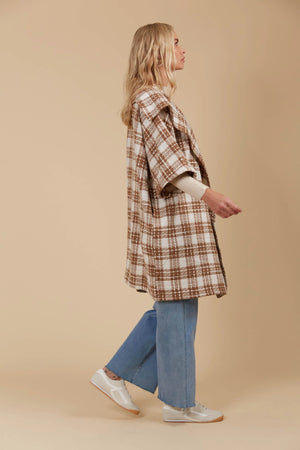 Ceto Jacket Toffee/ONE SIZE