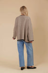 Athena Cardigan Taupe