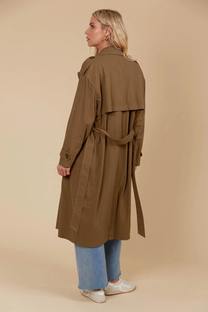 Freya Trench Coat Toffee