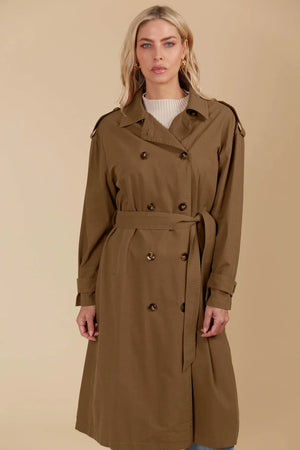 Freya Trench Coat Toffee