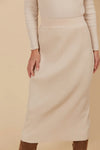 Juno Knit Skirt Canvas