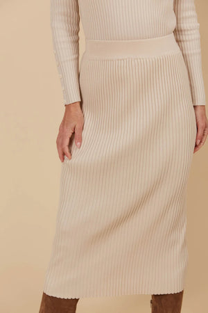Juno Knit Skirt Canvas