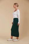 Juno Knit Skirt Pine
