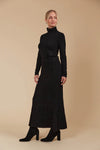Hera Knit Skirt Onyx