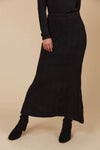 Hera Knit Skirt Onyx