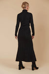 Hera Knit Skirt Onyx