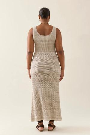 Ida Knit Tank Dress / Canvas