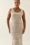 Ida Knit Tank Dress / Canvas