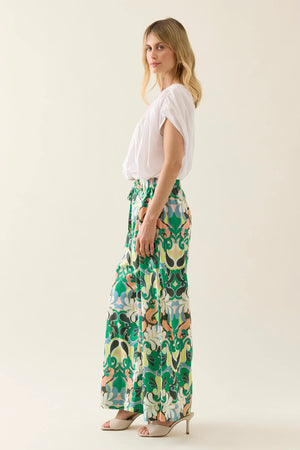 Aurora Reversible Crop Top Lotus