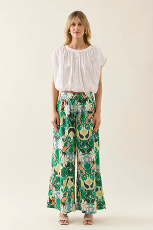 Aurora Reversible Crop Top Lotus