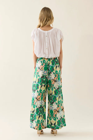 Aurora Reversible Crop Top Lotus