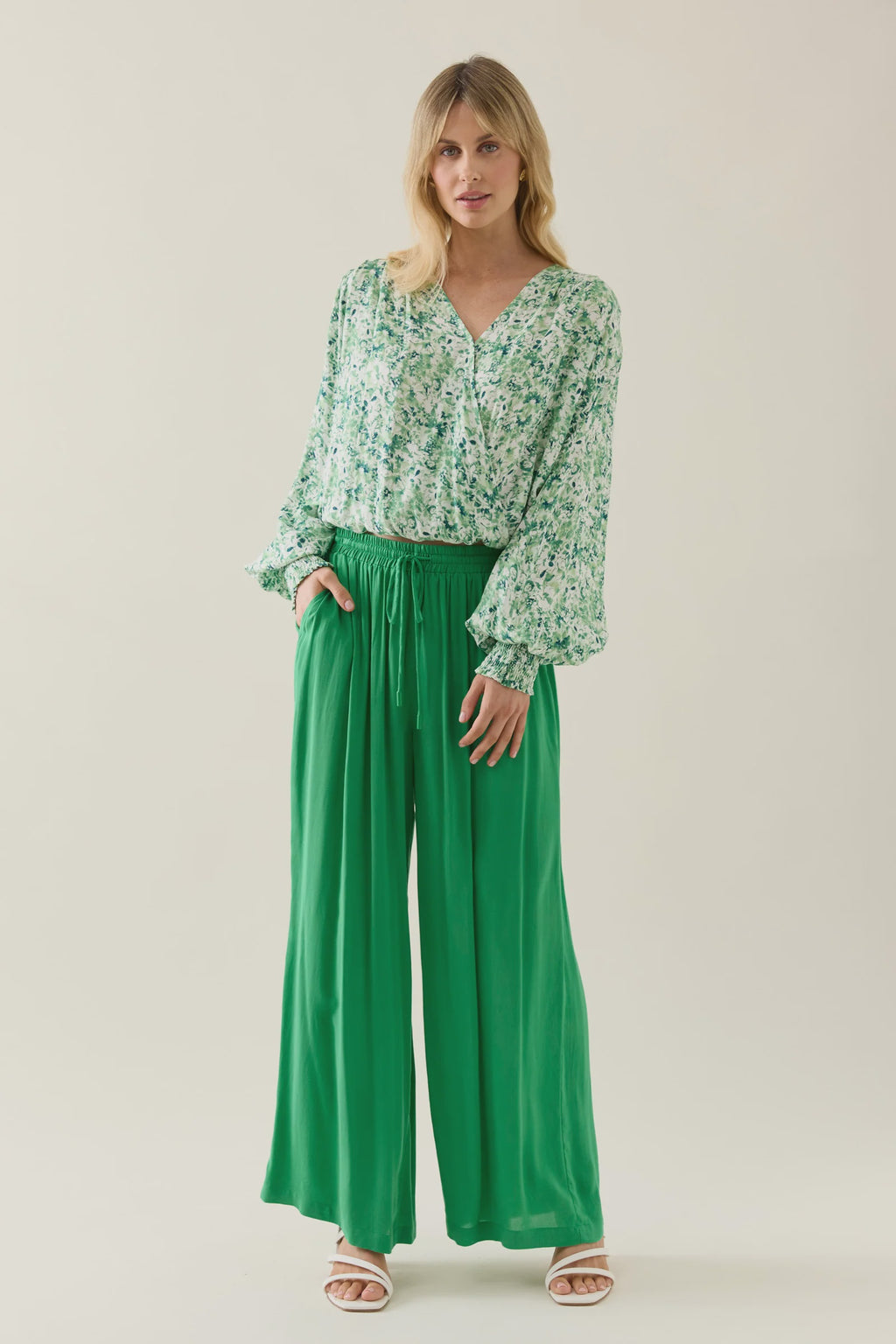 Oline Pant / Green