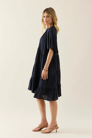 Oline Dress / Navy