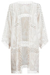 Oline Lace Kimono Lotus/ONE SIZE