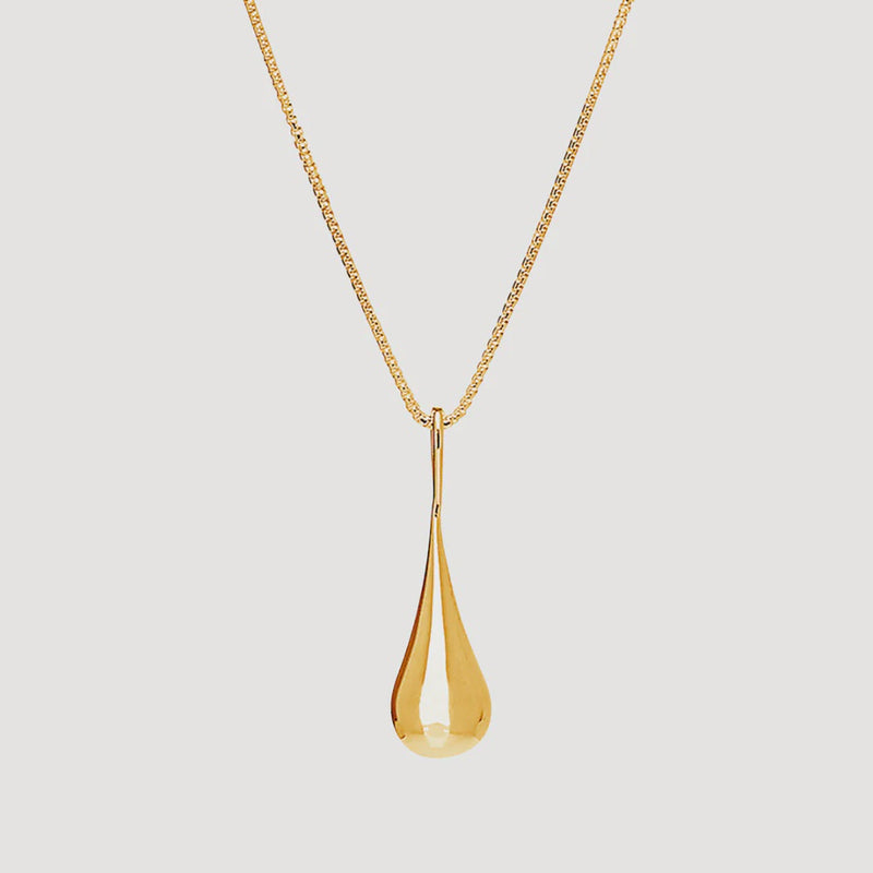 My Silent Tears Necklace Gold