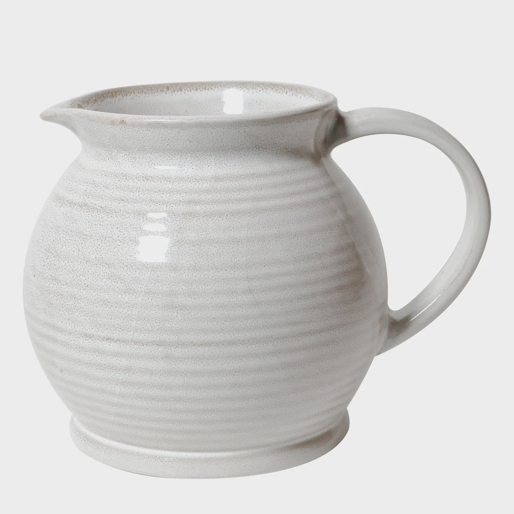 Heirloom Jug Round / Snow