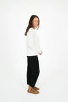 Wildfire Long Sleeve Tee White