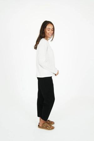 Wildfire Long Sleeve Tee White