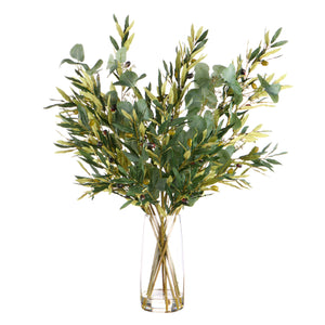 Olive Eucalyptus Mix Alana Vase