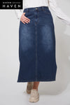 Dalton Denim Skirt Indigo