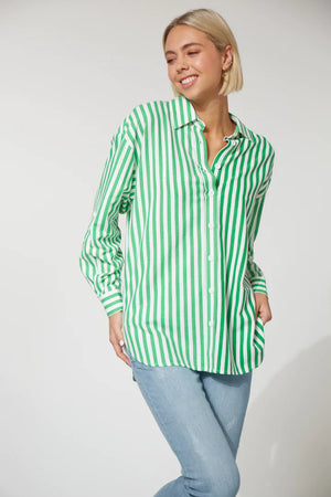 Montell Shirt / Evergreen