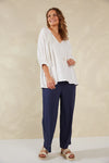 Sardinia Relaxed Blouse/ONE SIZE