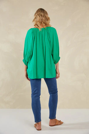 Sardinia Relaxed Blouse/ONE SIZE