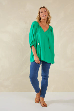 Sardinia Relaxed Blouse/ONE SIZE