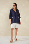 Sardinia Relaxed Blouse/ONE SIZE