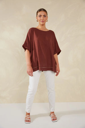 Florence Relaxed Top/ONE SIZE