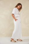 Florence Pant Bianco