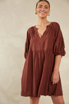 Florence Dress Espresso