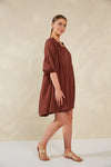 Florence Dress Espresso