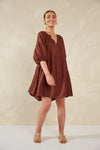 Florence Dress Espresso